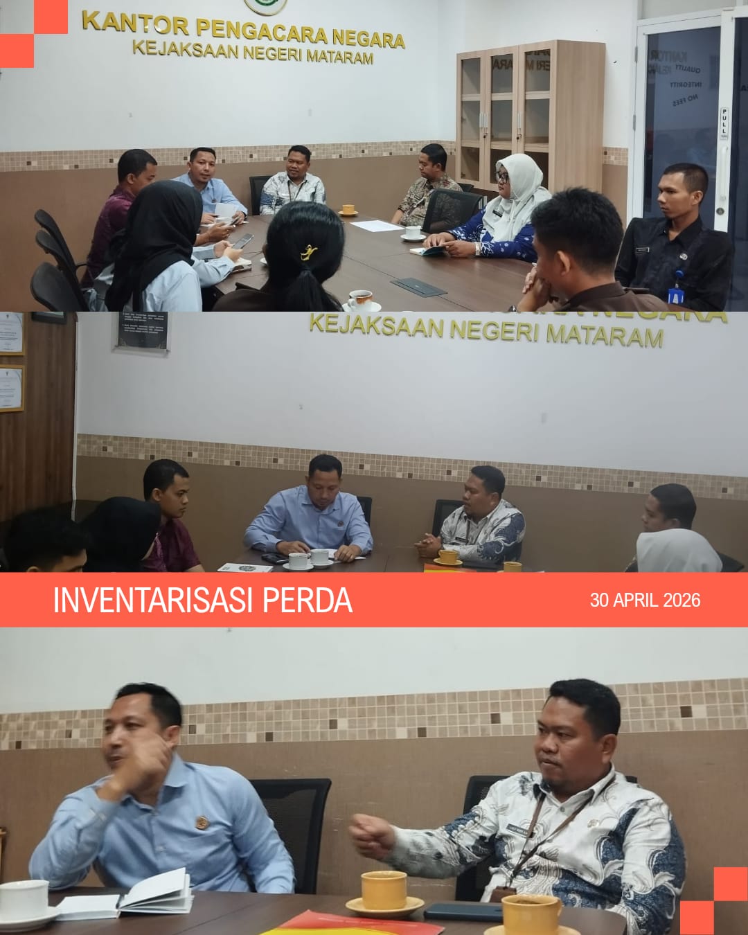 Bagian Hukum Setda Kota Mataram Perkuat Sinergi Harmonisasi Produk Hukum